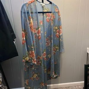 Floral kimono